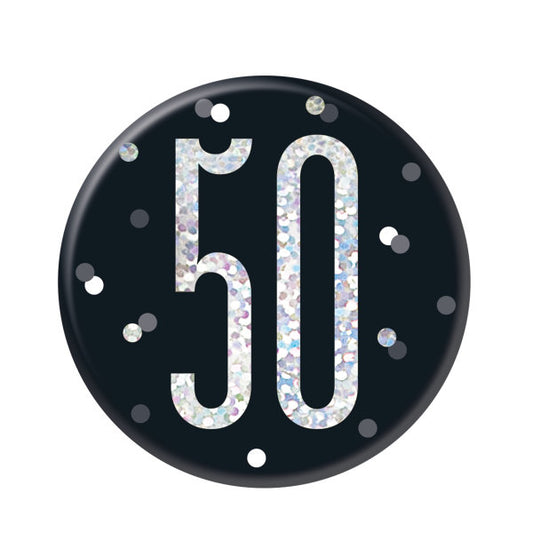 50th Birthday Black Badge