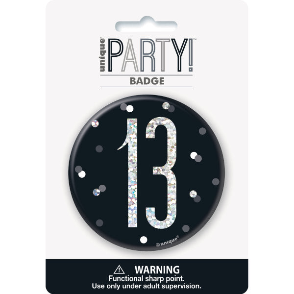 13th Birthday Black Badge