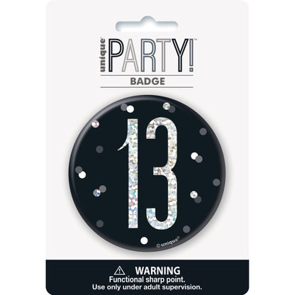 13th Birthday Black Badge