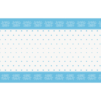 Blue Baby Shower Table Cover
