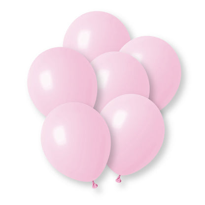 Macaron Pink Balloons - 10 Pack