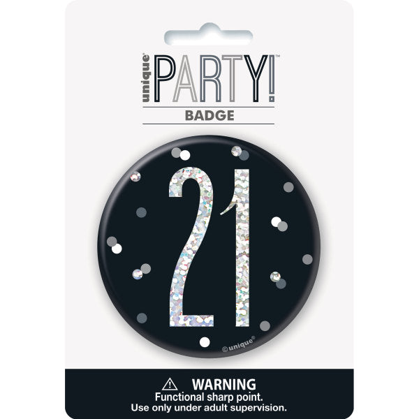 21st Birthday Black Badge