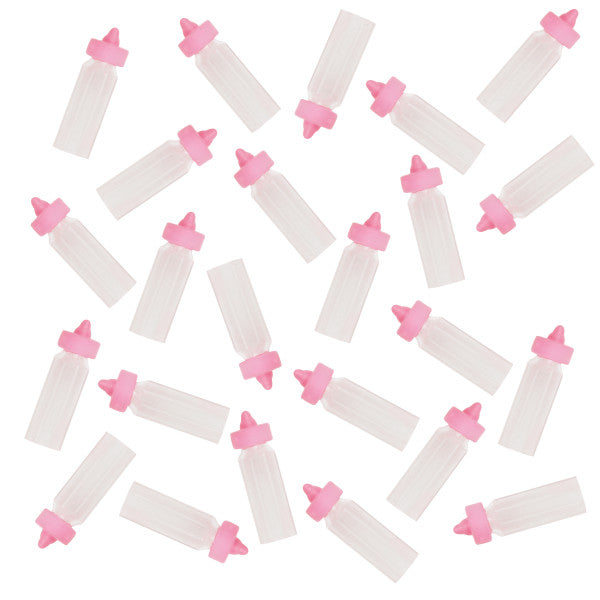 Pink Mini Baby Bottles - 24 Pack