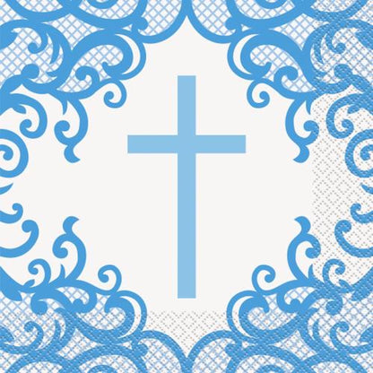 Blue Cross Napkins