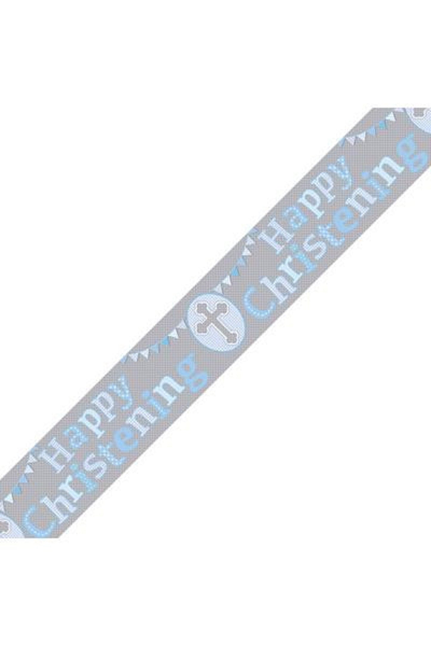 Holographic Christening Banner