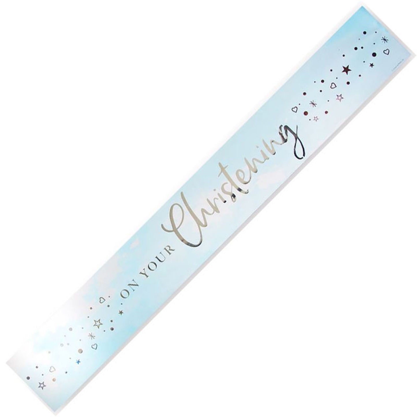 Blue On Your Christening Banner