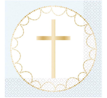 Blue Cross Napkins
