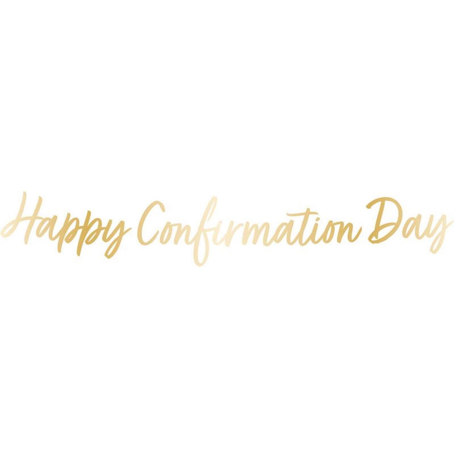 Happy Confirmation Banner
