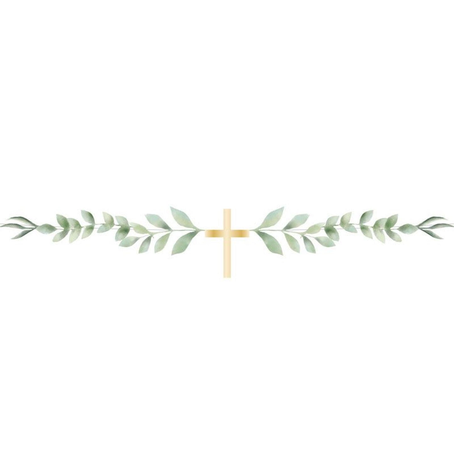 Botanical Cross Banner