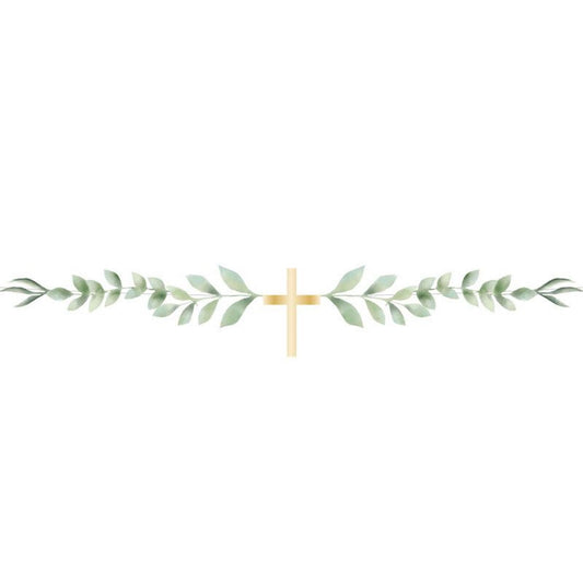 Botanical Cross Banner