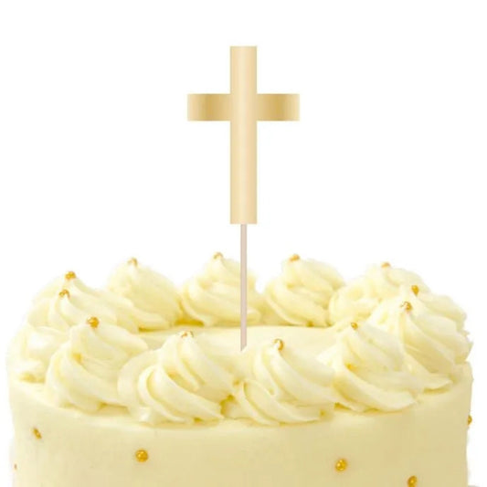 Recyclable Cross Cake Topper