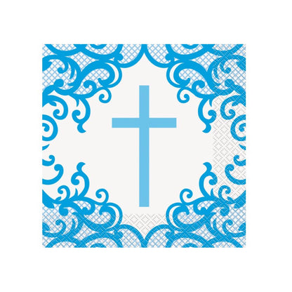 Blue Cross Napkins