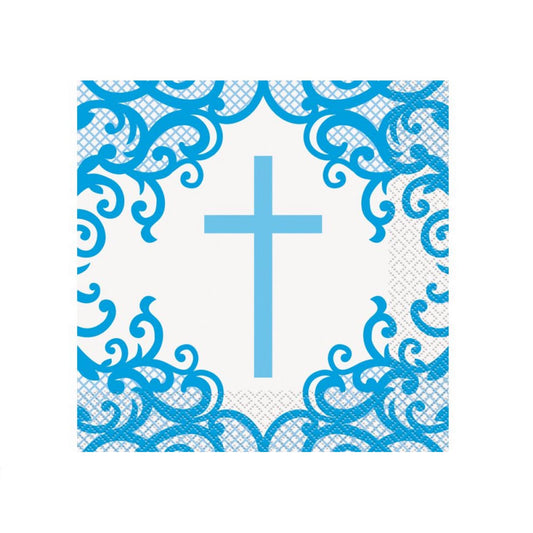 Blue Cross Napkins