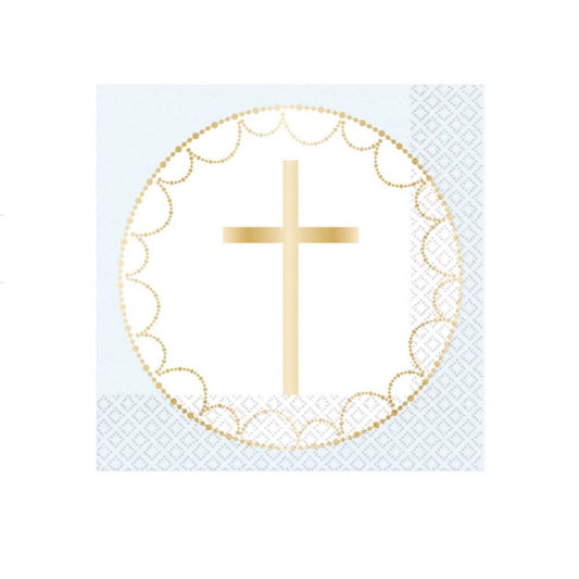 Blue Cross Napkins