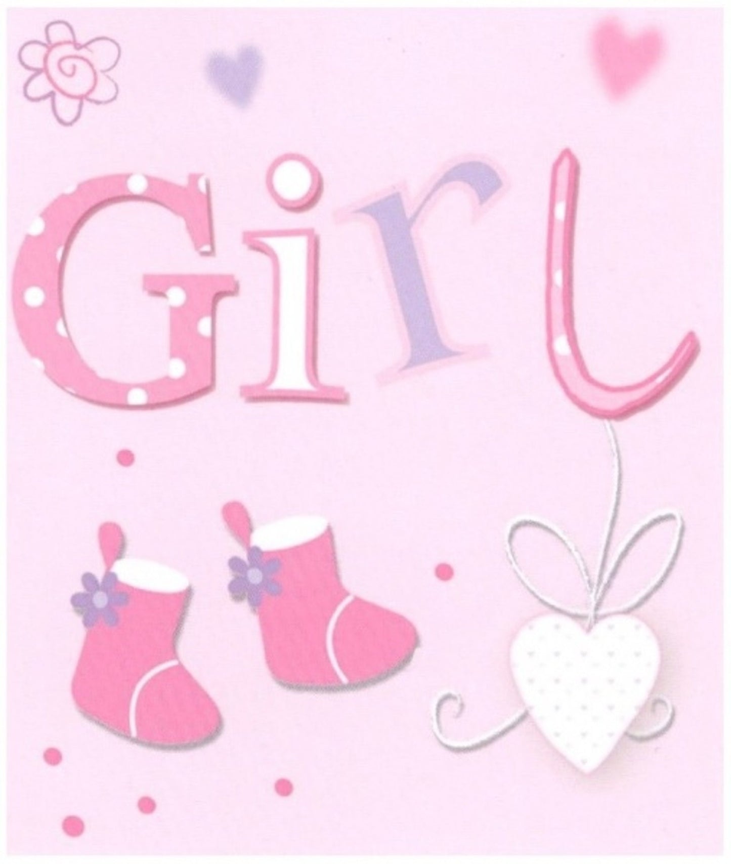 2 Baby Girl Wrapping Paper Sheets - wrapping paper for girls, baby wrapping paper sheet, new baby wrapping paper, baby shower wrapping paper